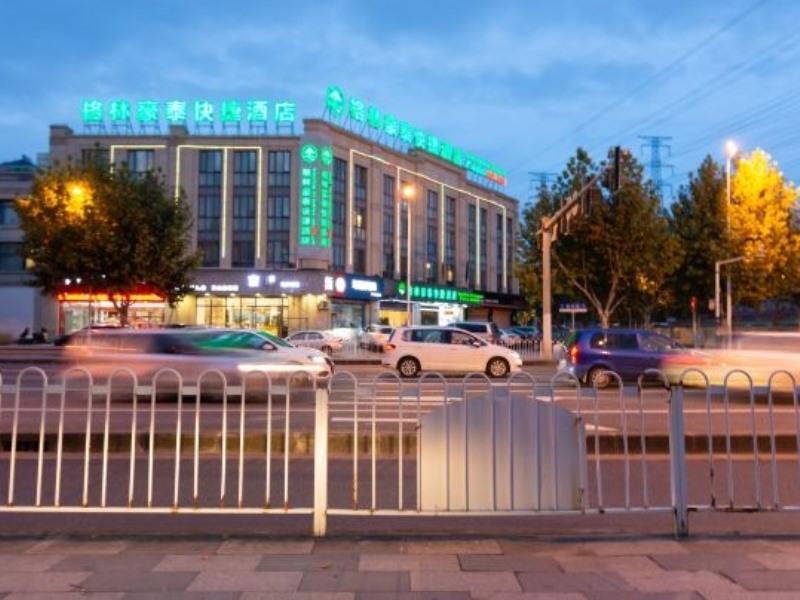 Greentree Inn Shanghai Minhang District Beiqiao Subway Station Express Hotel Екстериор снимка