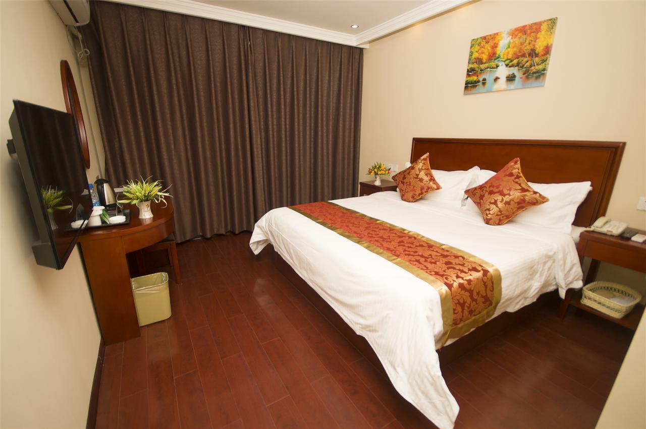 Greentree Inn Shanghai Minhang District Beiqiao Subway Station Express Hotel Екстериор снимка